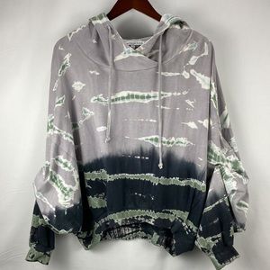 Young Fabulous & Broke Tie Dye Raissa Hoodie Sweatshirt Size M/L - Barely Used